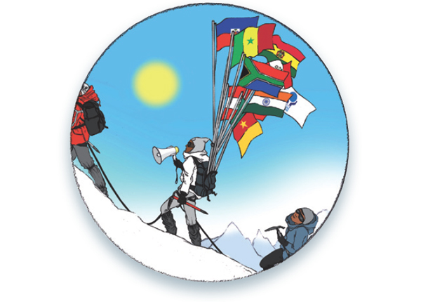 Du sommet du Mont-Blanc, les sociétés civiles des pays du Sud
interpellent les « grands » de ce monde